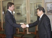 Александр Новак встретился с Президентом компании «Hyundai Heavy Industries»  Ким Чжан Рэ